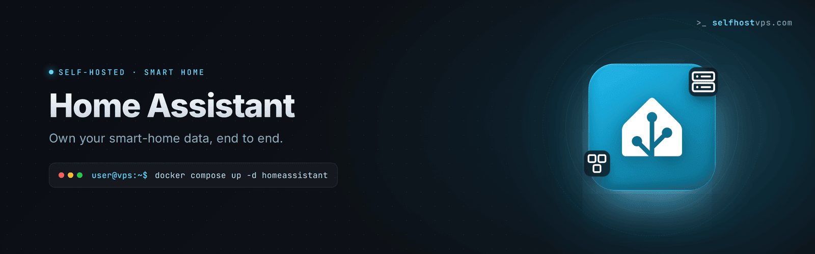 Home Assistant VPS hero banner