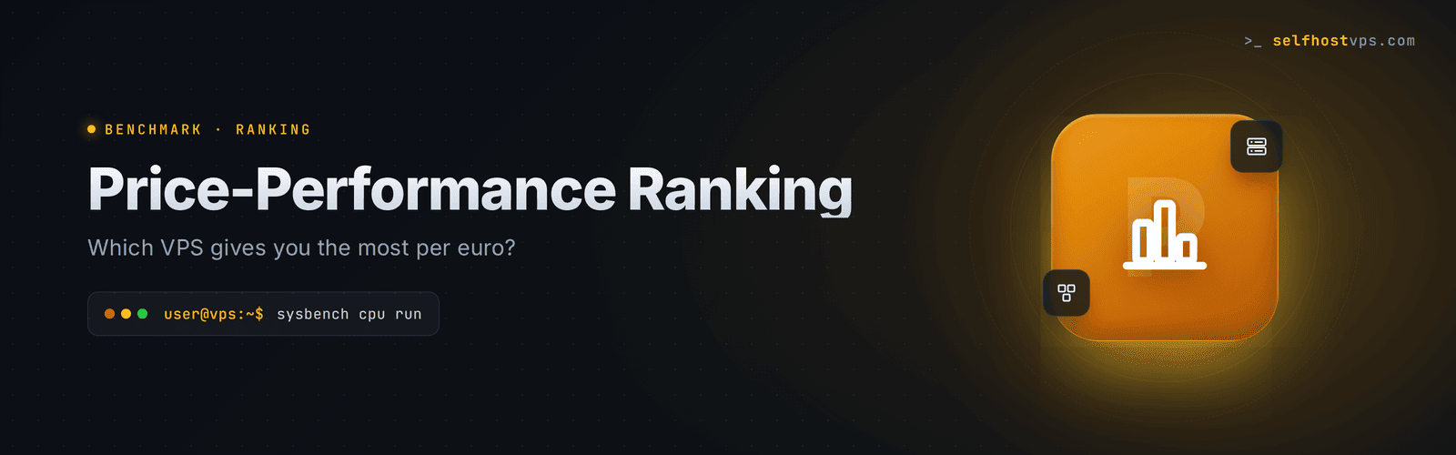 VPS price performance ranking hero banner